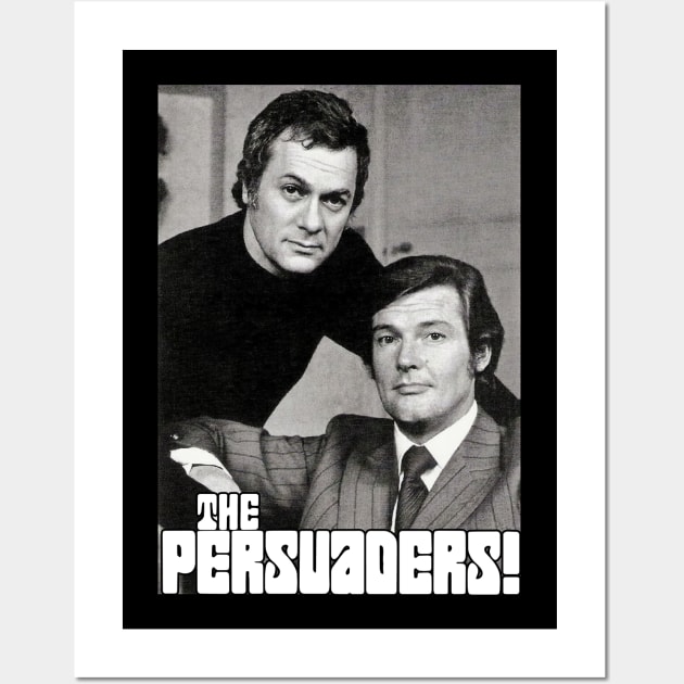 Official photo of the persuaders comedy Wall Art by CelestialCharmCrafts